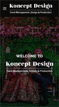 Mobile Screenshot of konceptdesign.org