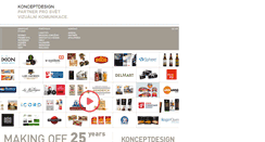 Desktop Screenshot of konceptdesign.cz